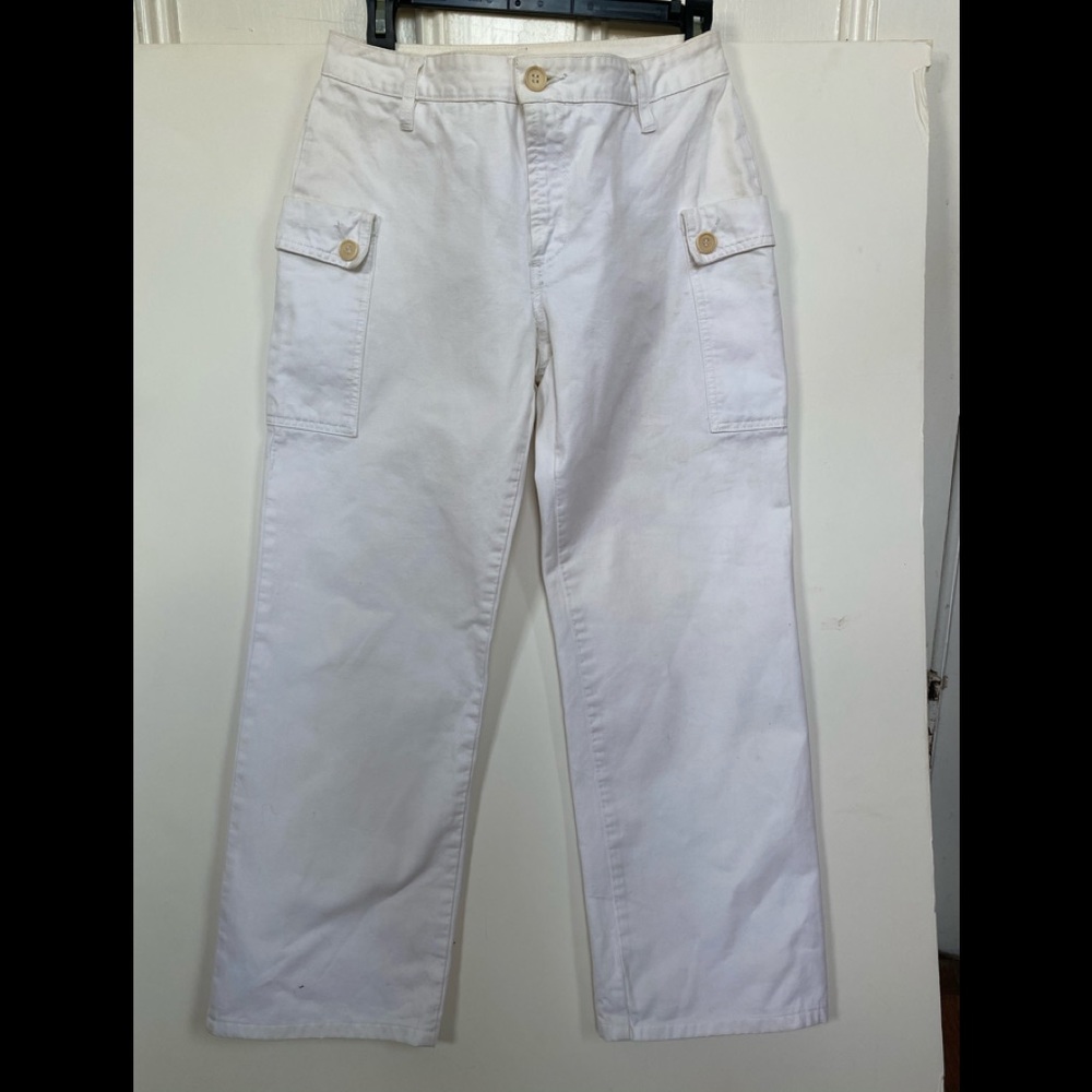 Helmut Lang Cargo pocket Cropped Jeans